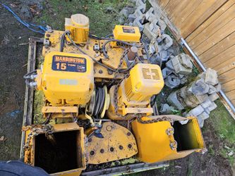 15 Ton Harrington Hoist / Crane With Motorized Trolley $4,900