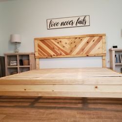 Bed Frame (Farm House Style)