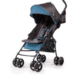 Ingenuity 3D Mini Stroller,  Black With Blue Trim 
