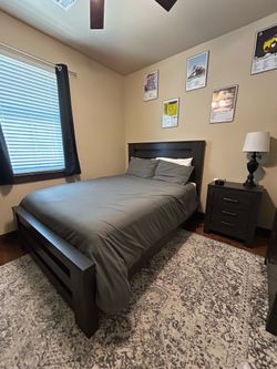Brinxton Urban Charcoal 3 Piece Set with Mattress and Box Spring (Ashley Signature)