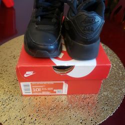 Kids Black Nike Air Max Shoes