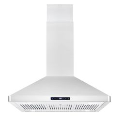 New Open Box 36" Stainless Steel Island Range Hood with Digital Touch Controls