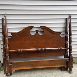 Post Bed Frame For Queen Or Full