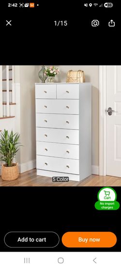 6- Drawer dresser chest