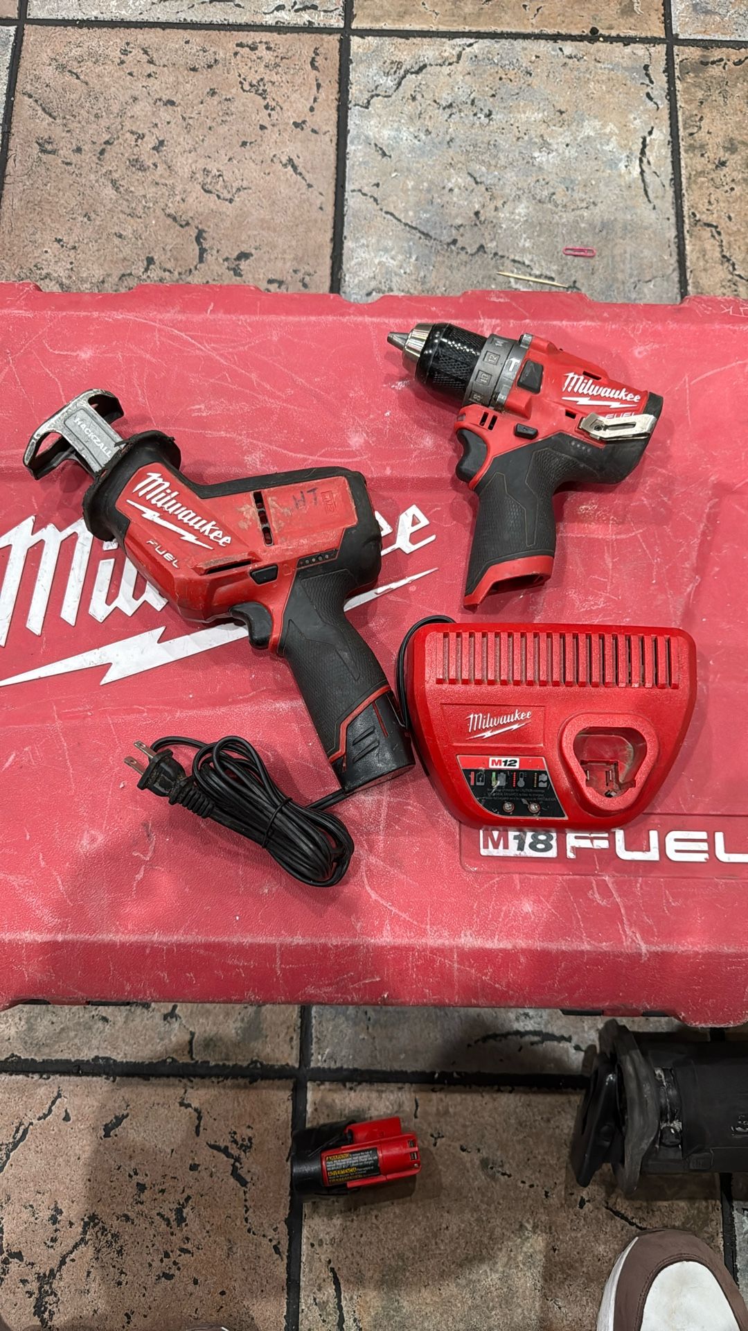 Milwaukee  M12 Fuel Hackzall And Hammer Drill