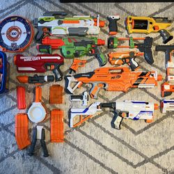 Nerf gun collection 