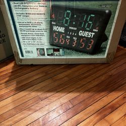 Indoor/Outdoor Tabletop Scoreboard 