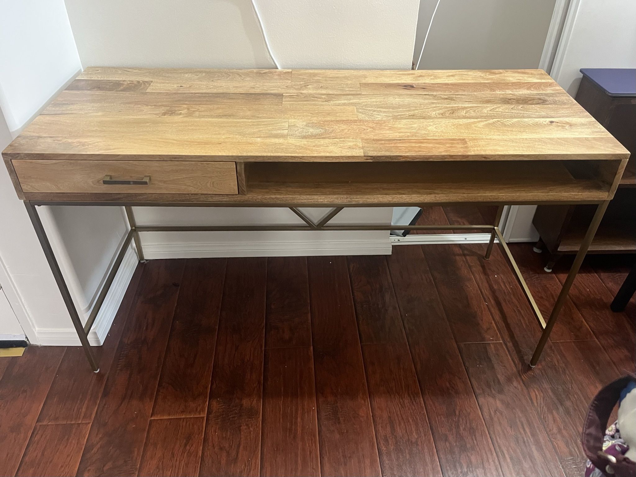 Solid Wood Writing Desk