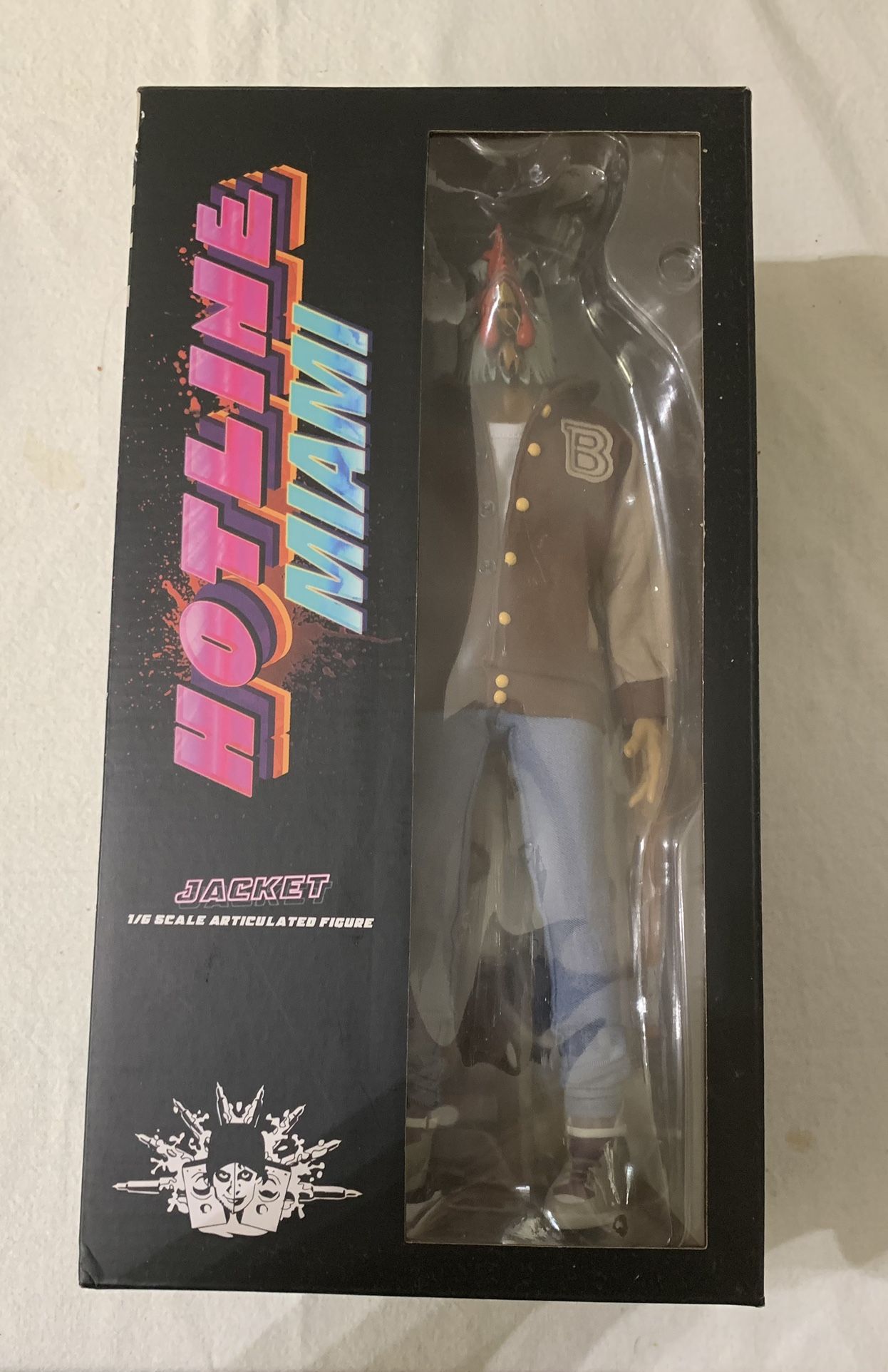 Kickstarter Jacket 1/6th Collectors Scale Figure Hotline Miami