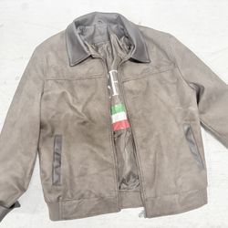 mens leather jacket italy Used High Quality 
