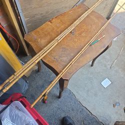Antique Fishibg Poles