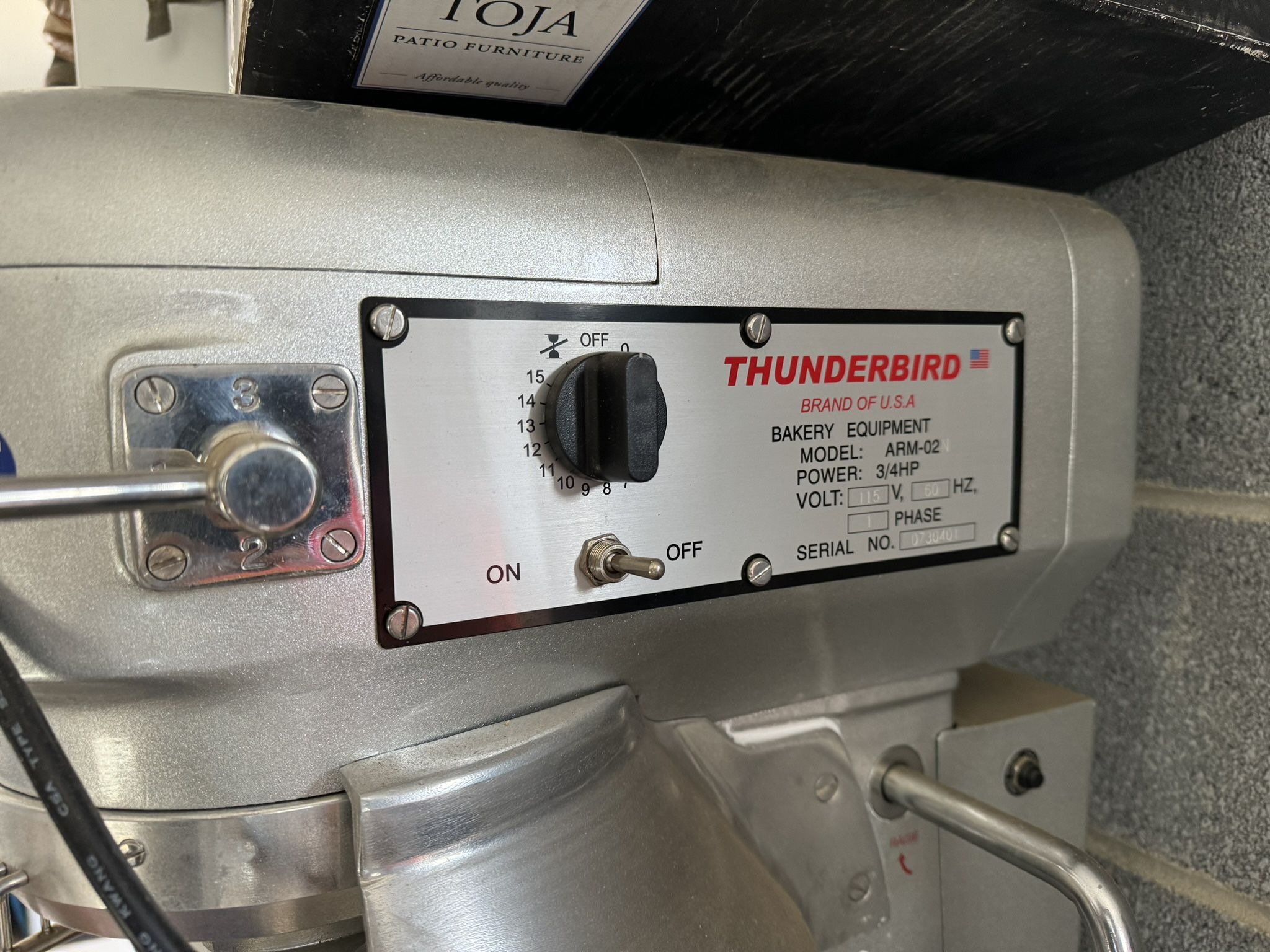 Thunderbird ARM 02 Commercial Mixer
