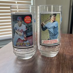 1993 All Time Greatest Team McDonalds Glasses (Set Of 2)