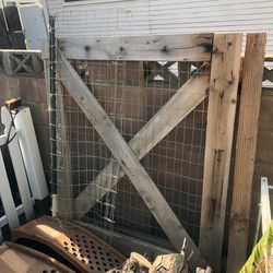 Wire fence and Gate