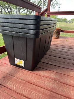 Hdx  55 Gal Storage Boxes 