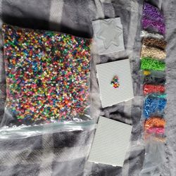 Fuse Beads / Melting Beads And Peg Boards