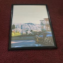 Larry June Autographed Poster From Concert