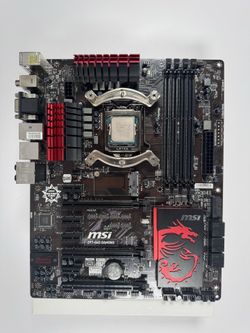 MSI Motherboard + CPU + Memory