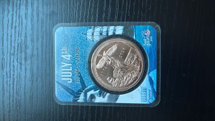Sail 4th 250th Anniversary 1oz Copper Round