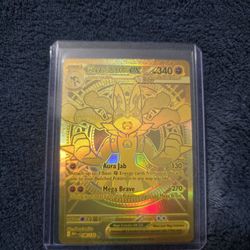 POKÉMON MEGA LUCARIO EX GOLD