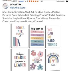 kids room Deco 6 pcs