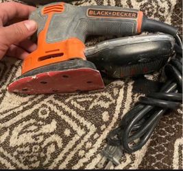 Black and decker corded detail mouse sander
