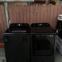 Samsung Washer And Electric Dryer