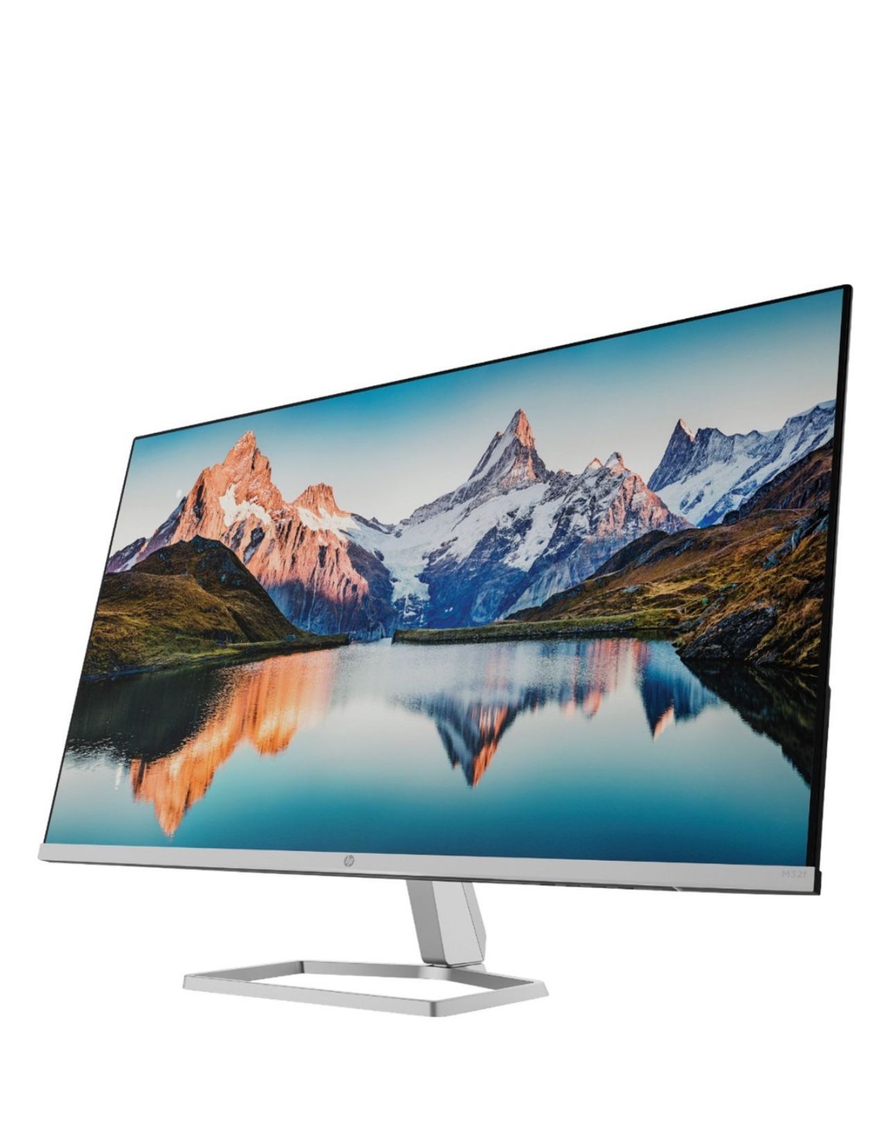 HP - 31.5" LED Full HD FreeSync Monitor - Silver & Black