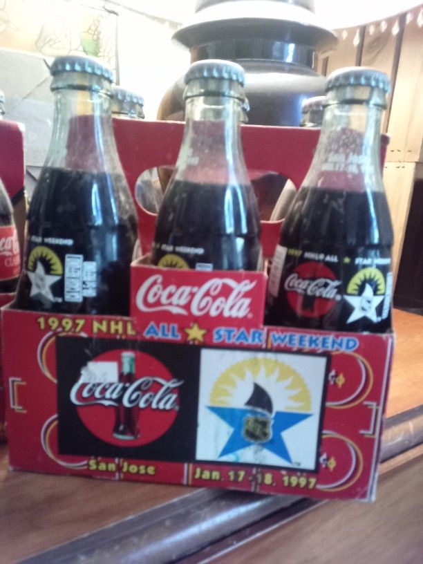 Coca Cola To Commemorate 1997 S.J. Shark's All Sar Game