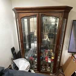 Entertainment Center For Display Cars Etc..