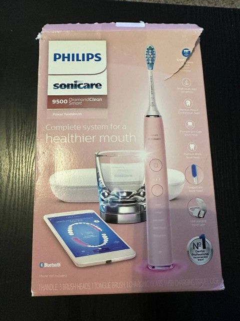 Phillips Sonicare 9500 DiamondClean Smart Toothbrush- OPEN BOX