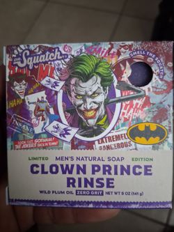 Dr. Squatch Limited Edition Joker Mens Soap