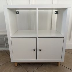 IKEA Kallax 4 Cube With Removable Drawer Doors