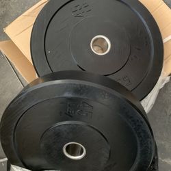 45 Pounds Bumper Plates