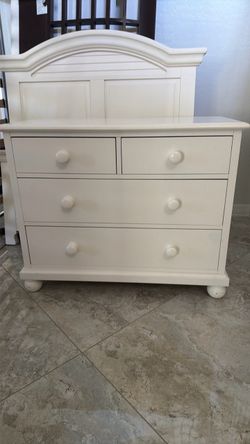 Pottery barn White dresser Dresser