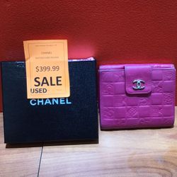 Chanel Quilted Card Holder Wallet