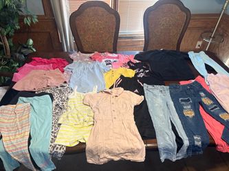 Big bundle of girls clothes, size 5 thru 7