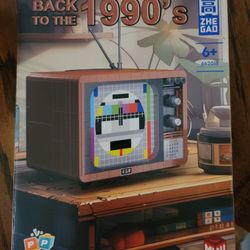 ZHEGAO Retro Television building block set 