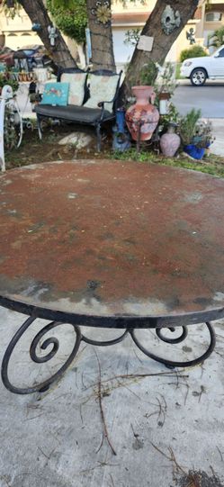 Vintage Patio Dining Table