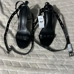 Express Black Heels Size 10