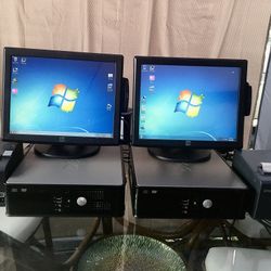 Complete Point Of Sale System With Computer, Touchscreen, Card Reader And Receipt Printer!