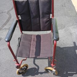 Folding Rolling Chair $20