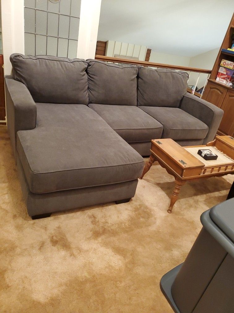 Sofa Couch Dark Grey