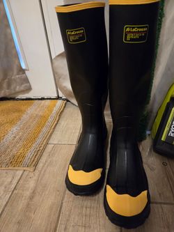 Lacrosse steel toe water boots