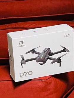 Brand New  DEERC Drone with Camera, D70 Drones with Camera for Adults 1080P HD!!!!!!