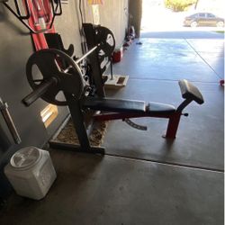 Weights, Bench, Extra Olympic Bar, Curl Bar, Barbell Olympic Trap Bar and Shrug Bar