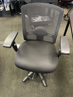 ALL-MESH DRAFTING CHAIR/WORK STOOL