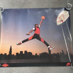 Rare Vintage Nike Full Sized Poster Collection  Includes Michael Jordan & More