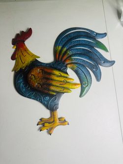 Metal Rooster! Brand new