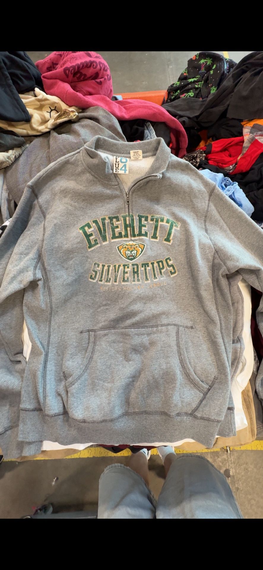 Everett Silver Tips Quarter Zip